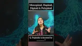 Monoploid, Haploid, Diploid and Polyploid- By Pratibha Ma'am 