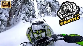 Amazing early season snowmobiling conditions