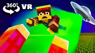 👽VR 360° ALIEN ATTACK (Minecraft Animation)