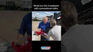 We Let Our #GenZ Employee Edit A Video...- #shorts #shortsviral #traileraccessories #towing #airride