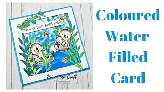 OMG Real Water In Your Cards!!! Water Filled Card