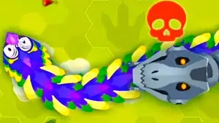 Snake io. Скин ВАЛЕРА в снейк ио.Юрские Змеи.Игры со змеями.Тондо.РОБО ГОНЗО.Змейка.