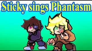 Friday Night Funkin' Sticky sings Phantasm REACTION