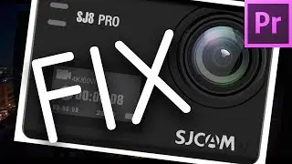 SJCAM 8 Pro Photolapse problem with Premiere Pro | Fixed
