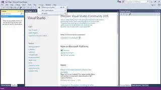 IDE Visual Studio - Criando o primeiro projeto em modo Console