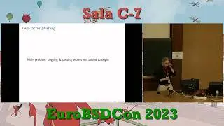 FIDO and Webauthn on BSD: Authentication for easily distracted - Taylor R Campbell - EuroBSDcon 2023
