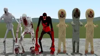 SCP-096 VS OLD SCP-173!! Garrys Mod Sandbox