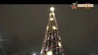 Церемония зажжения главной городской ёлки в Шатуре