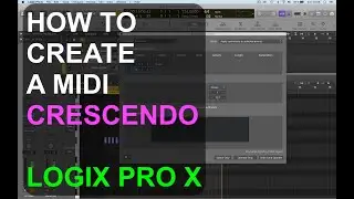 Midi Crescendo : LOGIC PRO X : SINGLE FUNCTIONS