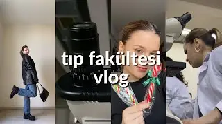 TIP FAKÜLTESİ VLOG 6| Ege Tıp'ta iki günüm, lablar, buz pateni, kargo açılışı 