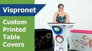 Custom Printed Table Covers (Vispronet)