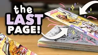 The Last Page of my Sketchbook! // Finishing my sketchbook
