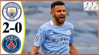 UCL RESULT Manchester City vs PSG 2−0   Extеndеd Hіghlіghts & All Gоals 2021 4K