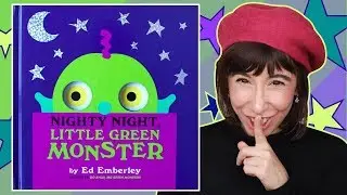 Nighty Night Little Green Monster | Halloween Bedtime Story | Bri Reads
