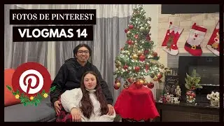 VLOGMAS 14 | RECREANDO FOTOS DE PINTEREST NAVIDEÑAS EN PAREJA 🎄👫