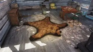 Гайд ,испытание опоссум: кожевник -- изготовить коврик из шкуры медведя в Fallout76