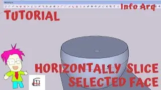 Horizontally Slice Selected Face 1001bit plugin SketchUp