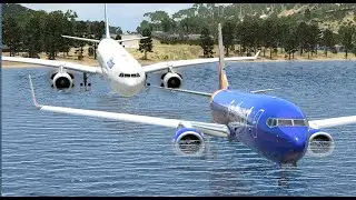 Small Airport Two Big Airplanes  Runway Overrun Emergency Landing   X Plane 12 EP 01