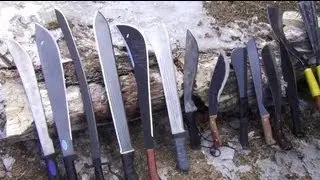 Machetes 3: Types of Machete