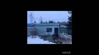 Гараж из профиля.