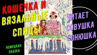 Кошечка и вязальные спицы