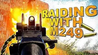 Raiding KOREANS and a SALTY CLAN with M249 & ROCKETS | Rust Trio Series #2