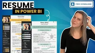 Power BI Developer - Create a Power BI Resume!