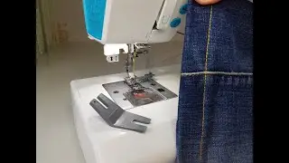 Как подшить джинсы без поломки игл, Лапка для трудных мест, Как прошить толщину, Шить Легко и Просто