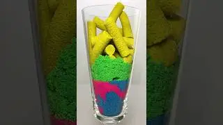 Very Satisfying and Relaxing, Kinetic Sand ASMR, Drop and squish