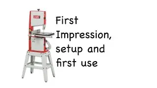 Axminster Craft AC1950B BandSaw Review - First Use and Impressions