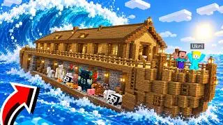 Ich BAUTE Arche Noah für JEDES TIER in Minecraft!