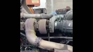 Видео работы Двигателя TD122 от Вольво FH-12 , замена китайскому WD615