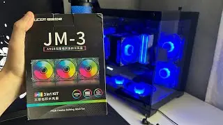 CHEGARAM AS NOVAS FANS TEUCER JM-3!! UNBOXING