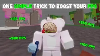 Do this one simple trick to get more FPS!