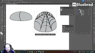 Helping a Discord user with mockups in illustrator