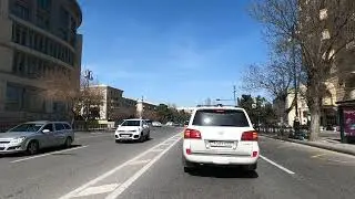 Центральные улицы Современного Баку - Лето 2024