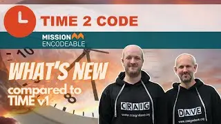 TIME 2 CODE - What's new compared to TIME v1