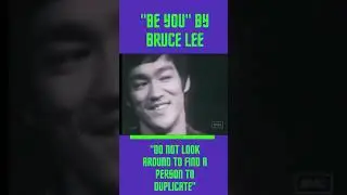 Be you - Bruce Lee motivational speech #motivation #shorts