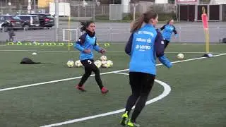 Trainingsauftakt 1. FFC Frankfurt Januar 2020