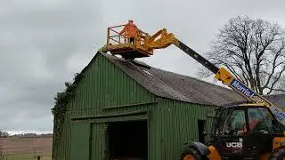 Barn Demolition in N Scotland