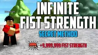 HOW TO GET INFINITE FIST STRENGTH | AFK FARMING IN ROBLOX SUPER POWER TRAINING SIMULATOR