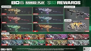 How To Unlock All New Season 3 Ranked Play Rewards In Black Ops 6