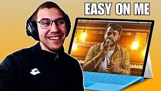Reacting To Gabriel Henrique - Easy on Me(Adele Cover)!!!