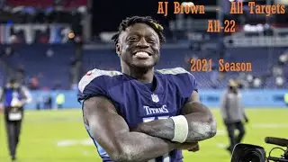 AJ Brown All Targets | 2021 Season (All-22)