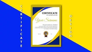 How to create Certificates in illustrator | Certificate Design