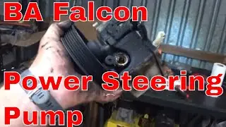 BA Falcon   Power Steering Reservoir & Power steering Pump