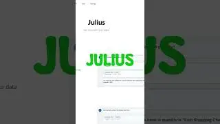 AI Tools - Julius #shorts
