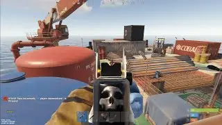 How I use the Water to Snowball SOLO on 600 Pop - Rust