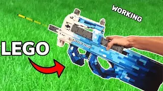 Working LEGO P90 | Black Ice - Rainbow Six Siege #legogun