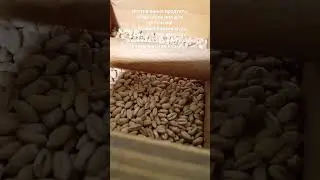Хлеб на закваске готовим на цельнозерновой муке. 